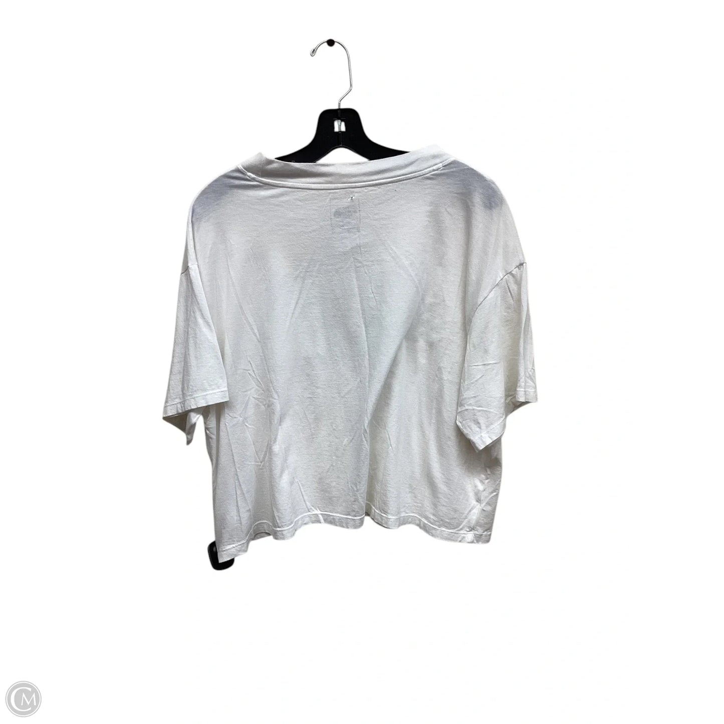 Top Short Sleeve By North Face In White, Size: Xl
