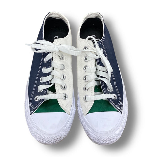 Blue & Green Shoes Sneakers Converse, Size 6.5