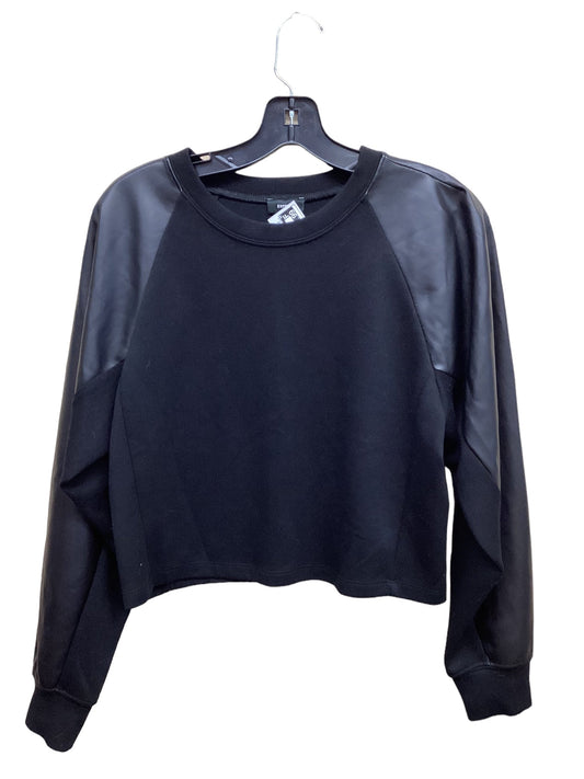 Top Long Sleeve By Express In Black, Size: Xs