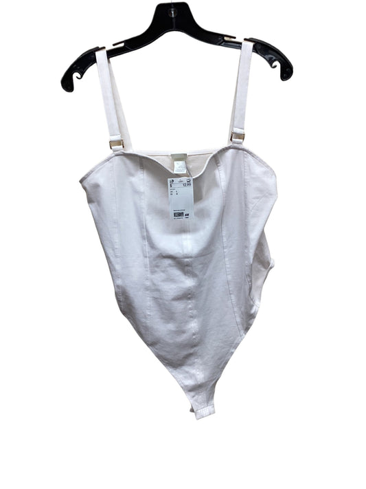 Bodysuit By H&m In White, Size: L