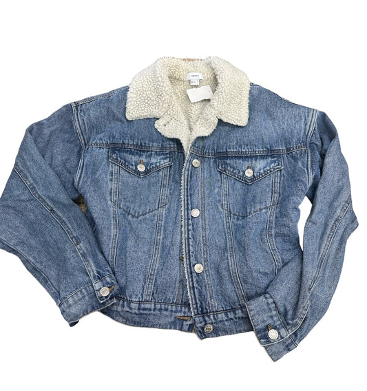 Jacket Denim By Forever 21 In Blue Denim, Size: S