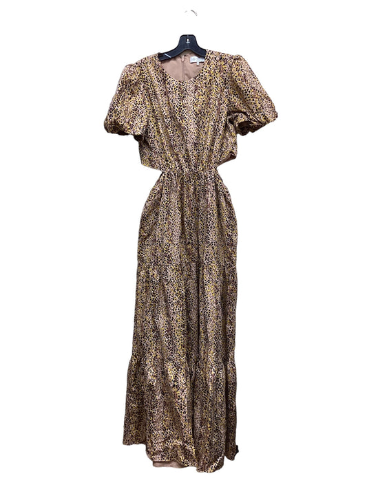 Dress Casual Maxi By Wayf In Animal Print, Size: M