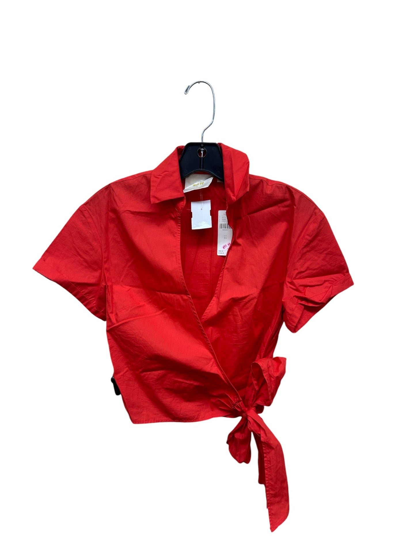 Top Short Sleeve By Maeve In Red, Size: Xs