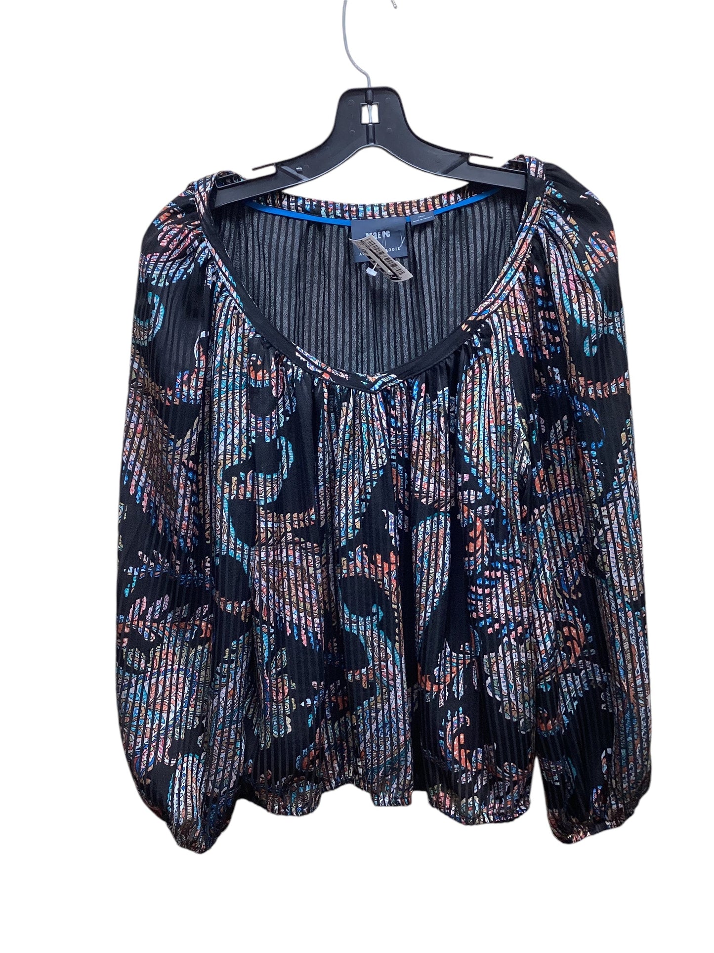 Top Long Sleeve By Maeve In Multi-colored, Size: S