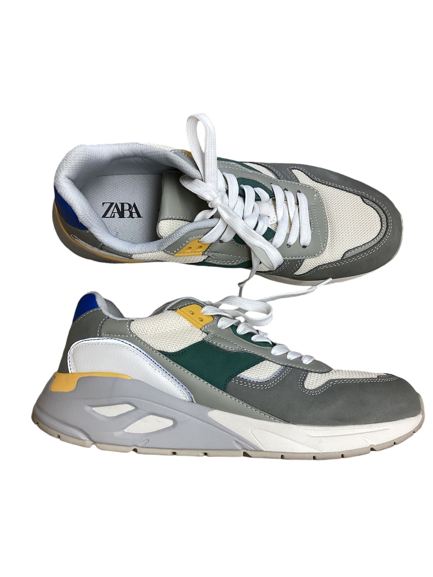 Shoes Sneakers By Zara In Multi-colored, Size: 9