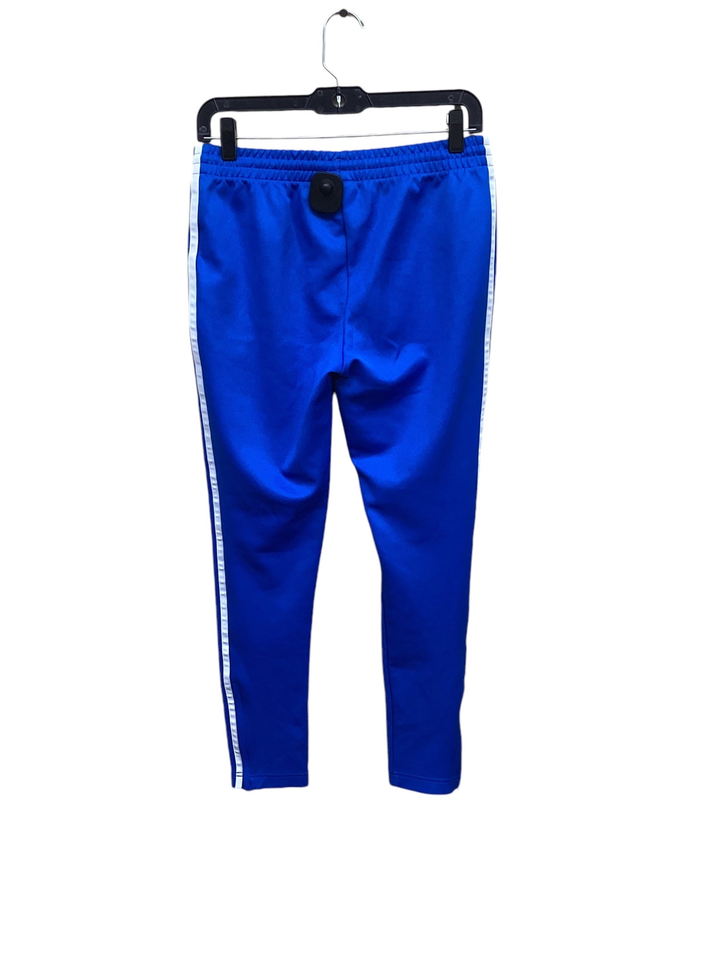 Athletic Pants By Adidas In Blue & White, Size: S