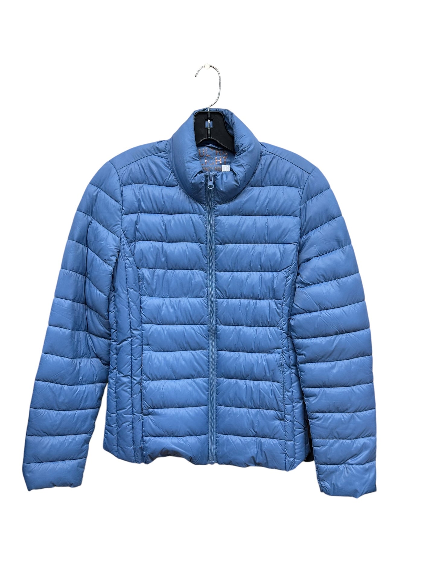 Jacket Puffer & Quilted By Love Tree In Blue, Size: M