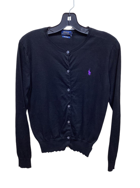 Sweater Cardigan By Polo Ralph Lauren In Blue, Size: M