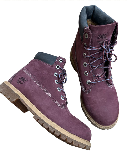 Boots Ankle Flats By Timberland In Purple