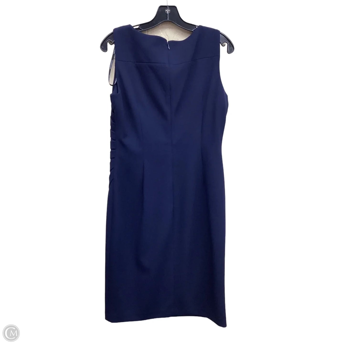 Dress Work By Calvin Klein In Navy, Size: 10