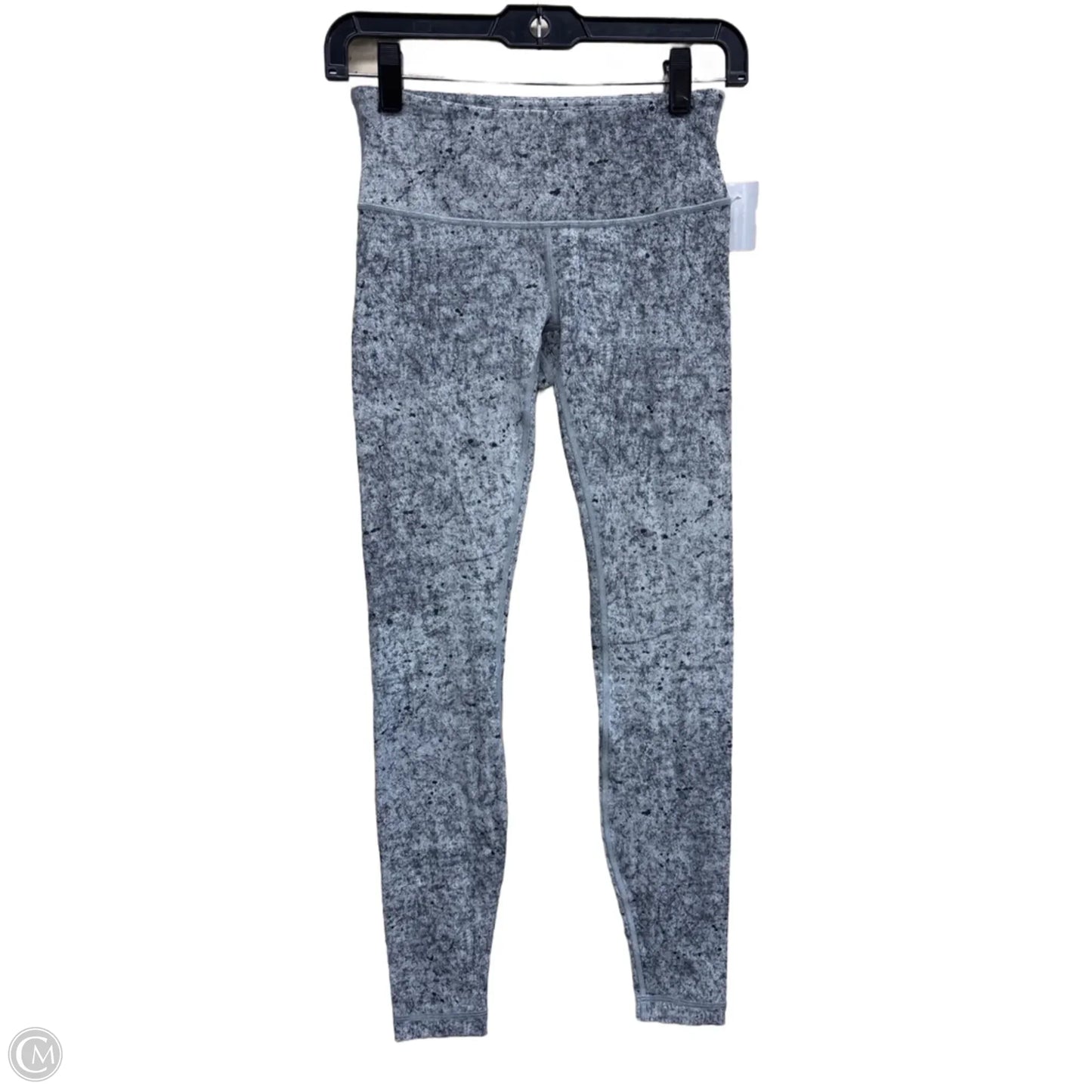 Athletic Leggings By Lululemon In Grey, Size: 4
