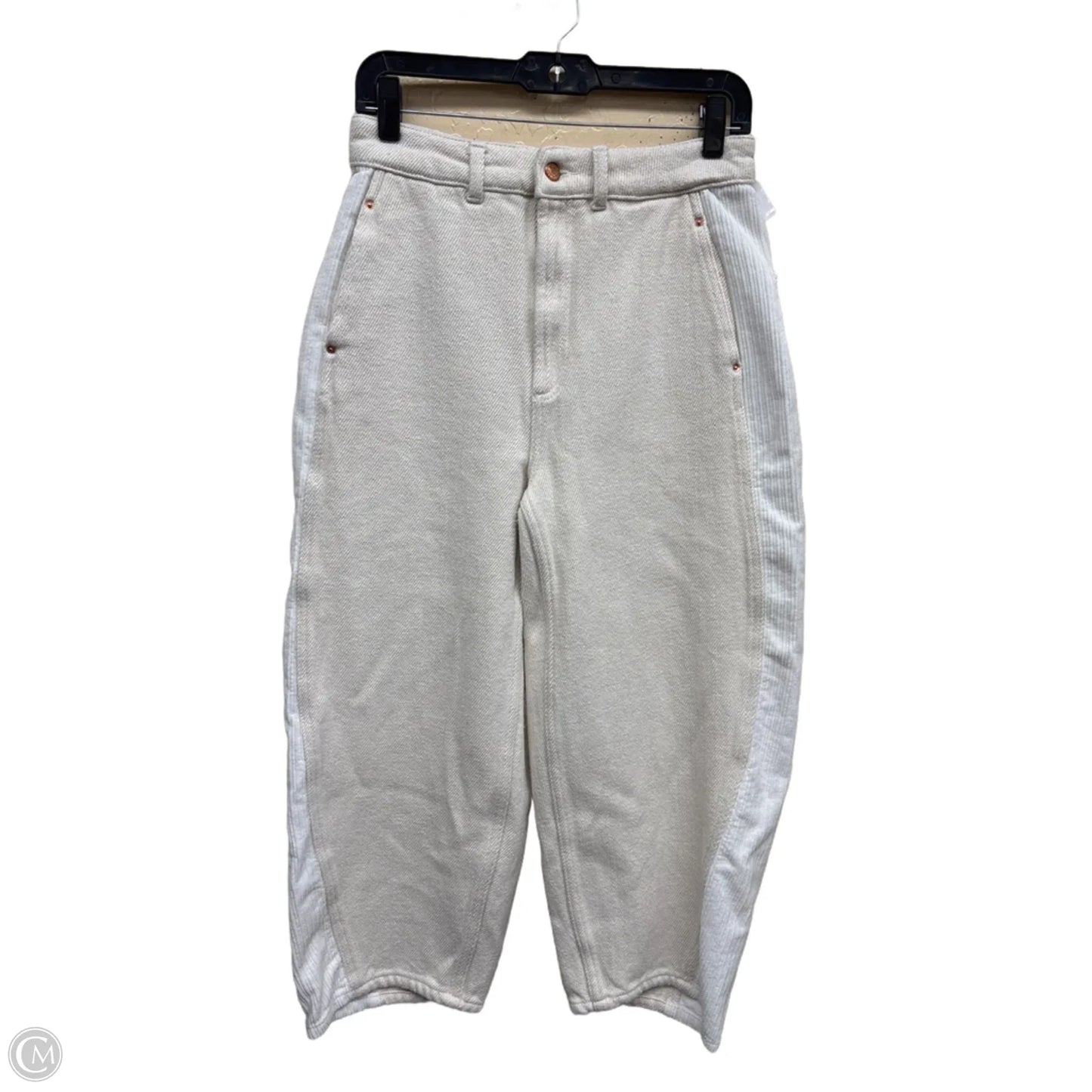 Pants Corduroy By Top Shop In Tan & White, Size: 6