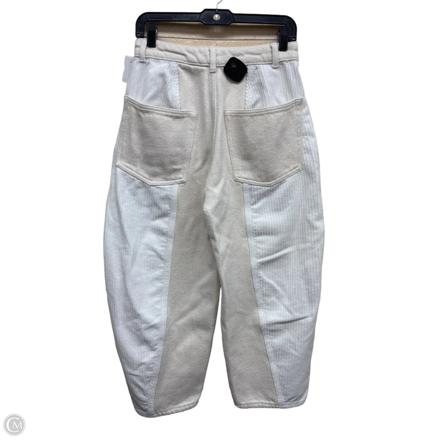 Pants Corduroy By Top Shop In Tan & White, Size: 6