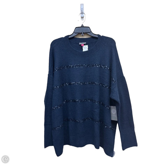 Sweater By Vince Camuto In Navy, Size: Xl