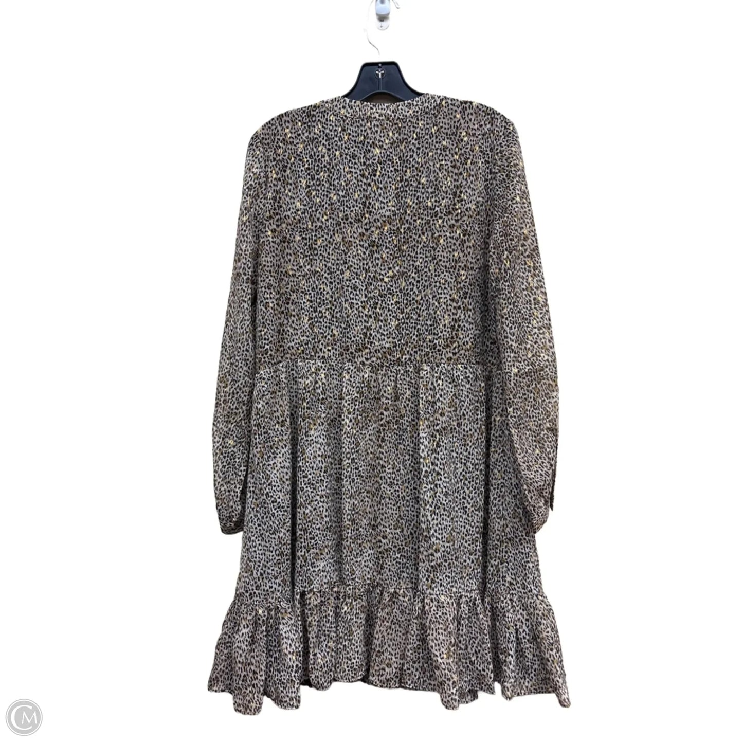 Dress Casual Short By Vince Camuto In Animal Print, Size: M