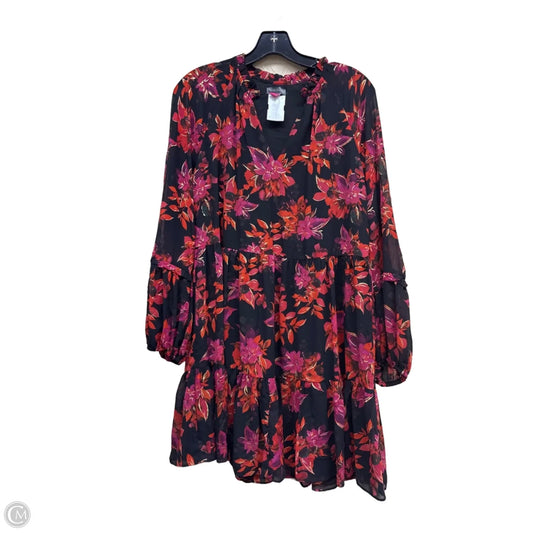 Dress Casual Short By Vince Camuto In Floral Print, Size: S