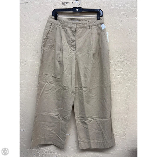 Pants Wide Leg By Lucky Brand In Tan, Size: 8