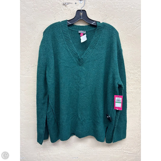 Sweater By Vince Camuto In Green, Size: L