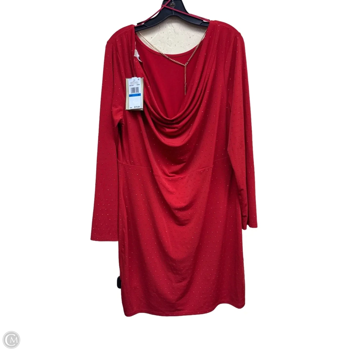 Dress Party Short By Michael By Michael Kors In Red, Size: Xl