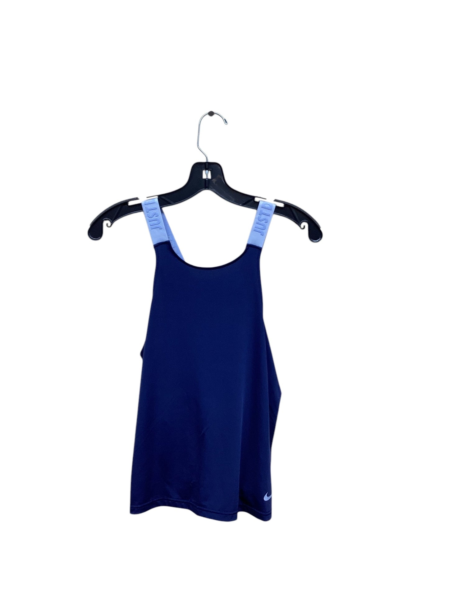 Athletic Tank Top By Nike Apparel In Blue, Size: S