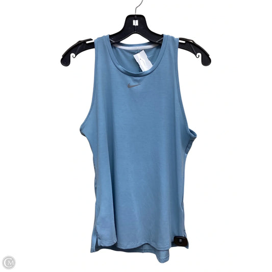 Athletic Tank Top By Nike Apparel In Blue, Size: S
