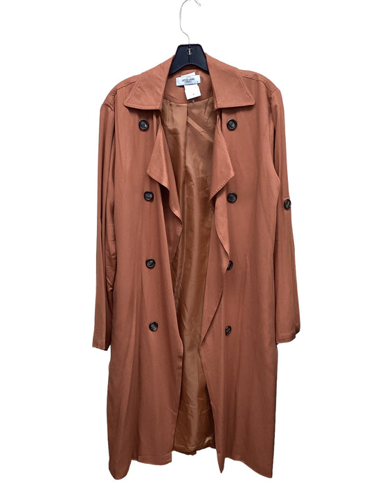 Coat Other By Clothes Mentor In Brown, Size: S