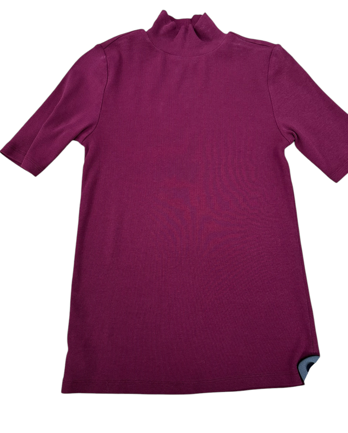 Top Short Sleeve By Loft In Red, Size: S