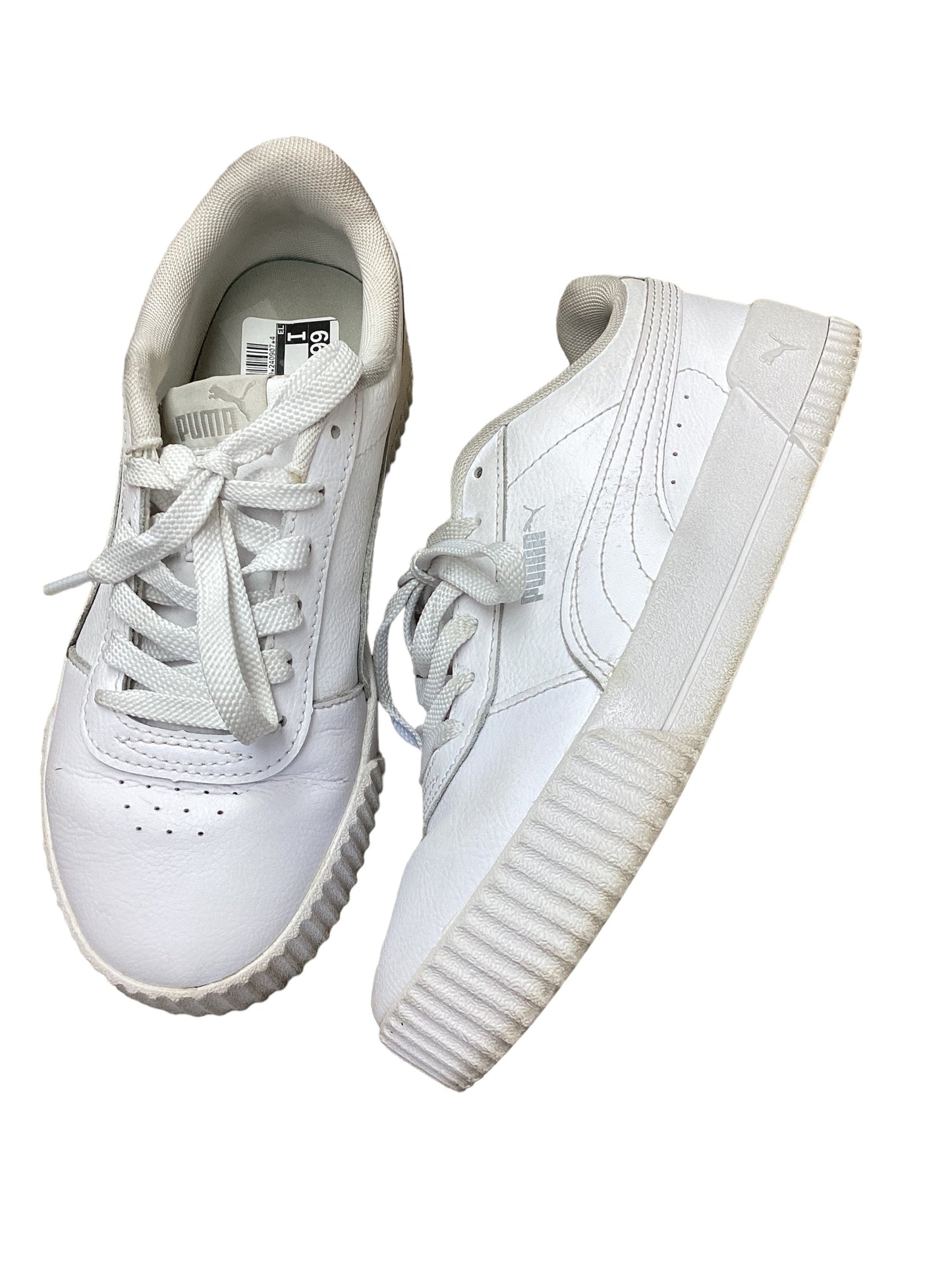 Shoes Sneakers By Puma In White, Size: 6.5