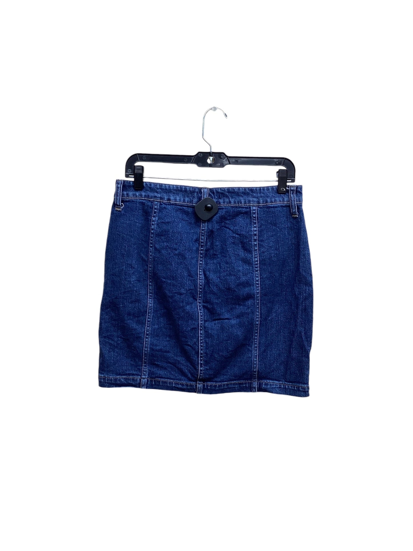 Skirt Mini & Short By Madewell In Blue Denim, Size: 8