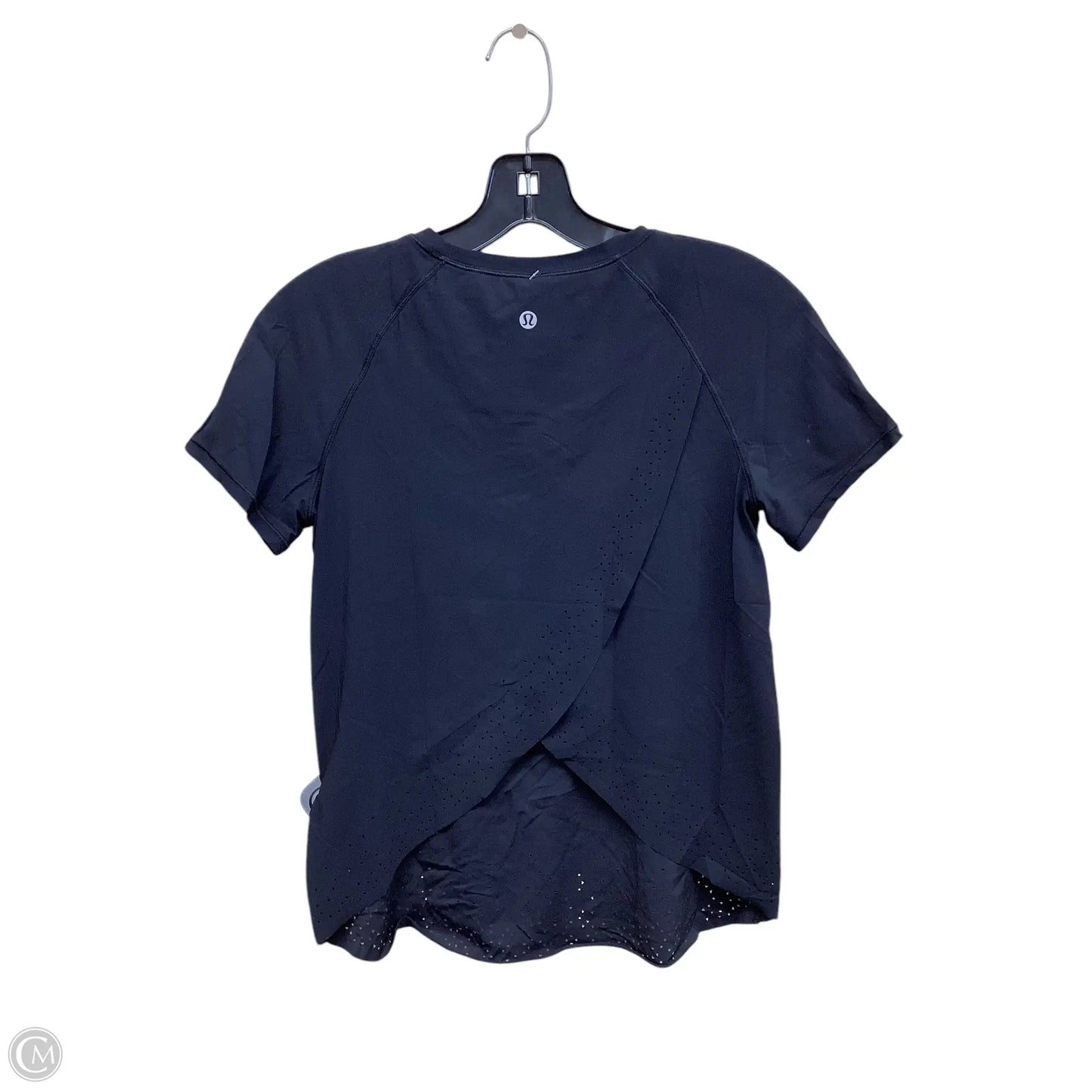 Athletic Top Short Sleeve By Lululemon In Black