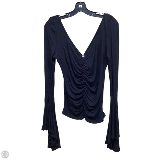 Top Long Sleeve By We The Free In Black, Size: M