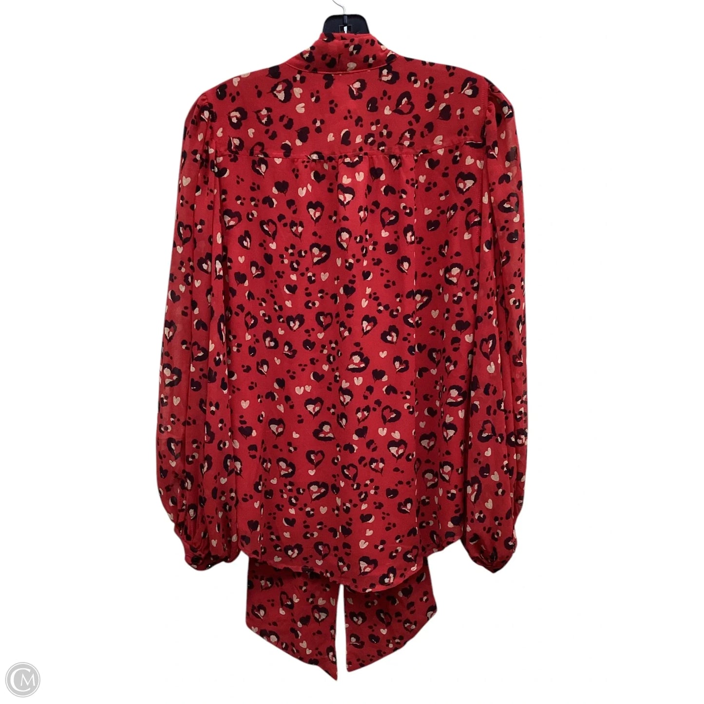 Top Long Sleeve By Chicos In Animal Print, Size: S