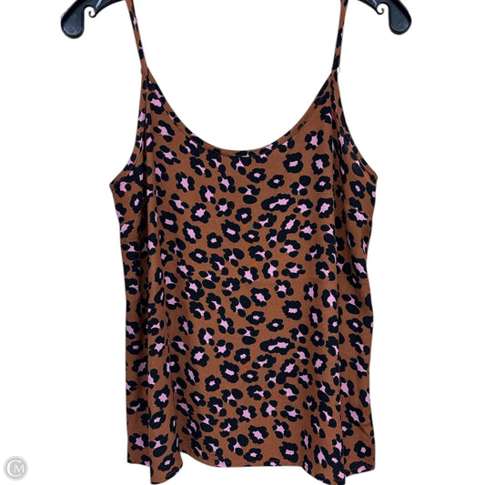 Top Sleeveless By Sanctuary In Animal Print, Size: S