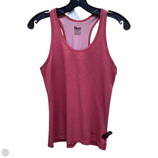 Athletic Tank Top By Nike Apparel In Red, Size: S