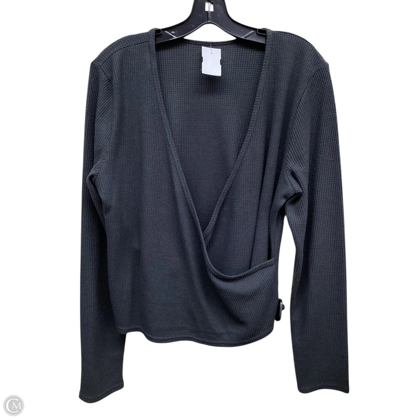 Top Long Sleeve By Aerie In Grey, Size: Xl