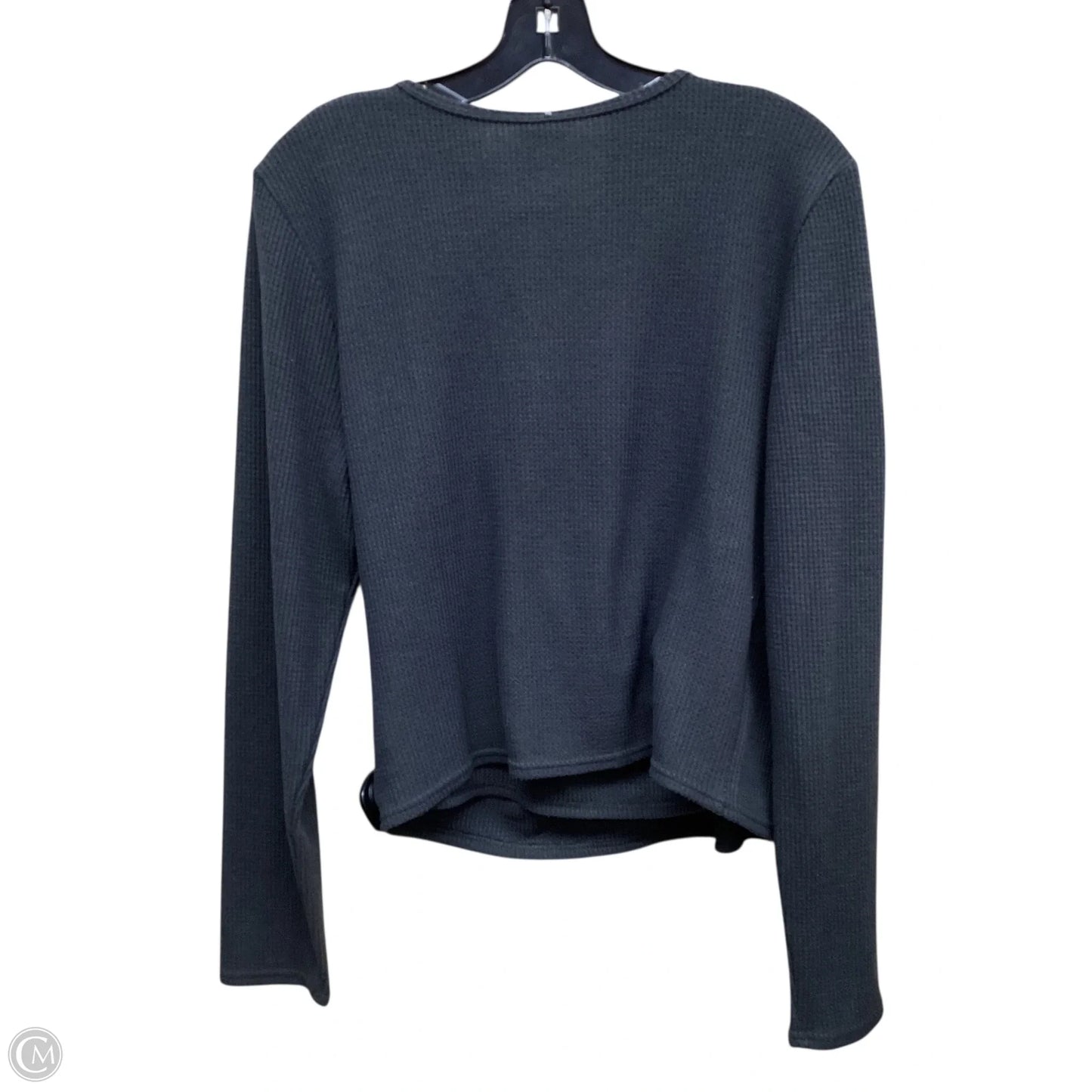 Top Long Sleeve By Aerie In Grey, Size: Xl