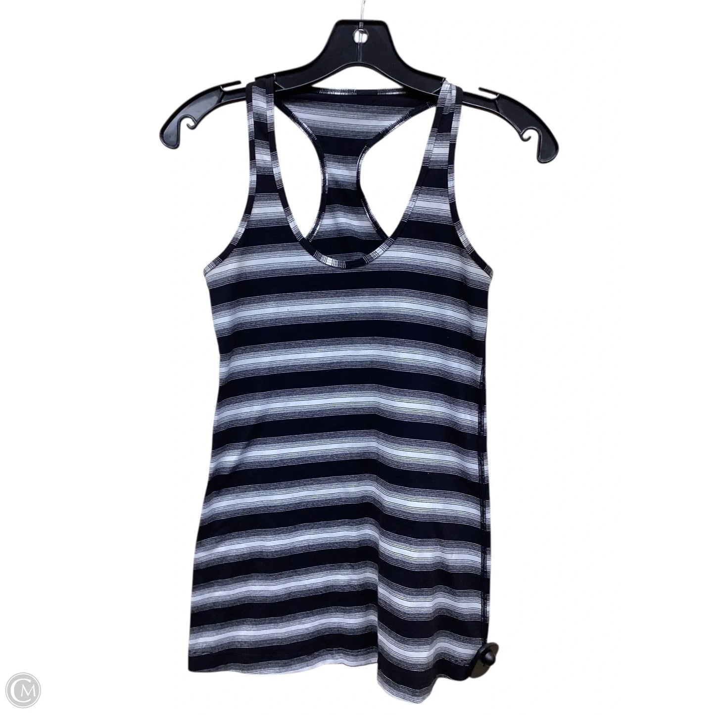 Athletic Tank Top By Lululemon In Striped Pattern
