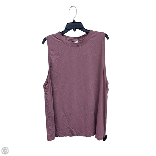 Athletic Tank Top By Lululemon In Pink