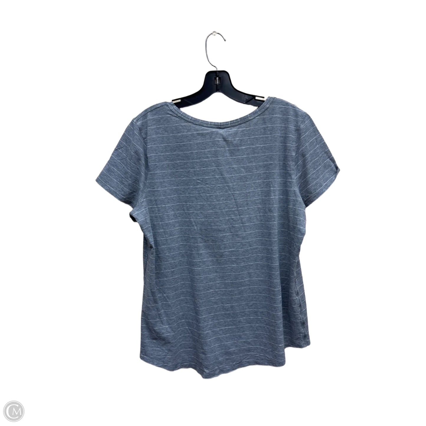 Athletic Top Short Sleeve By Lululemon In Grey