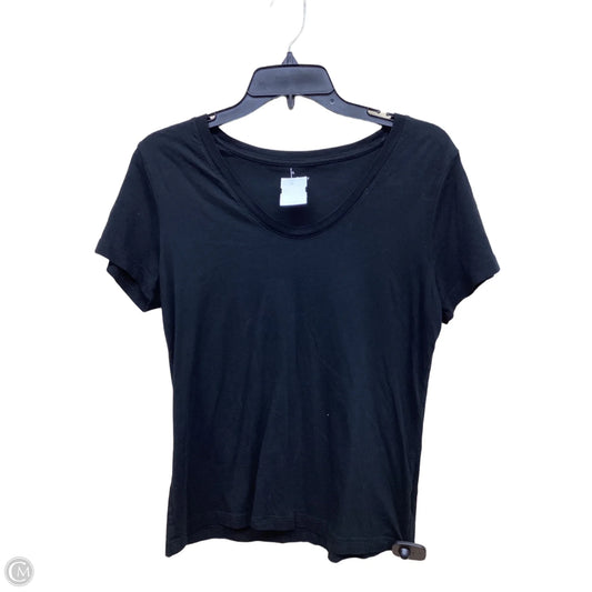 Top Short Sleeve By A New Day In Black, Size: M