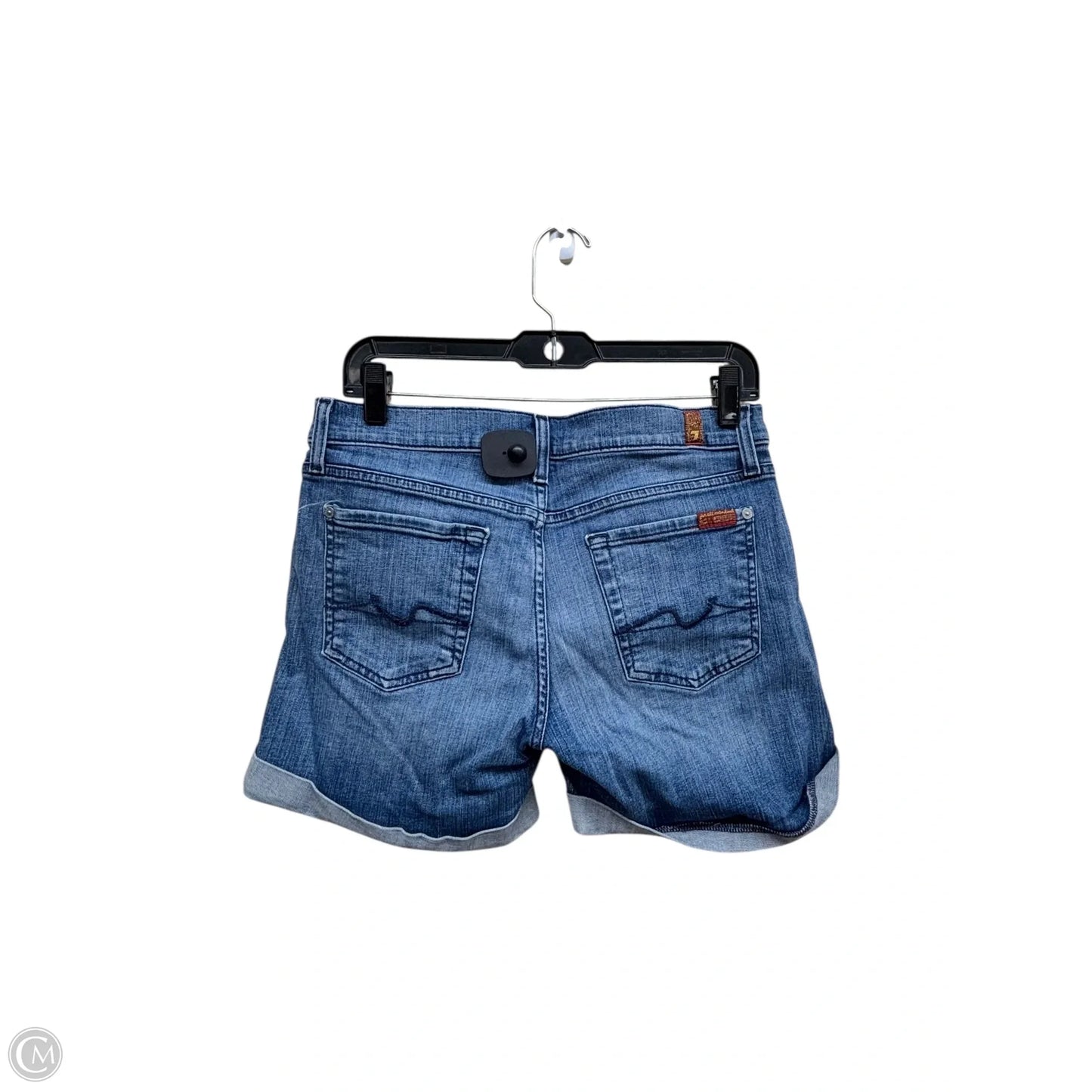 Shorts By 7 For All Mankind In Blue Denim, Size: 4
