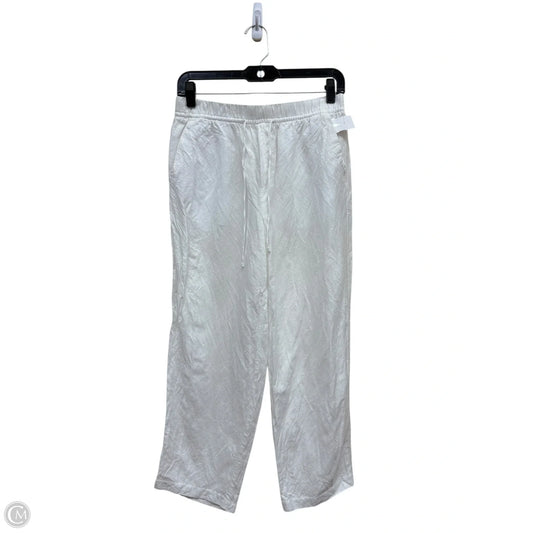 Pants Linen By H&m In White, Size: S