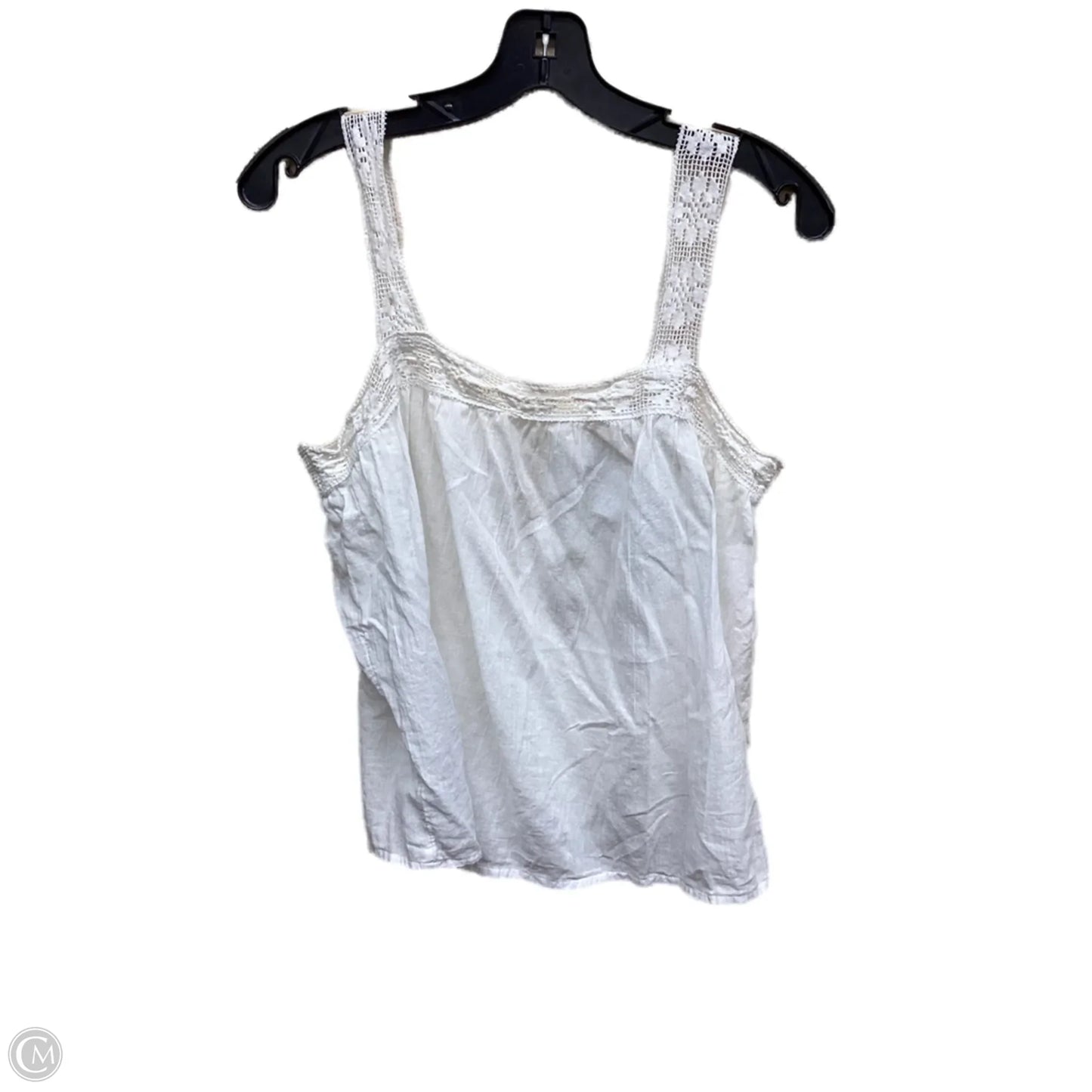 Top Sleeveless By Aerie In White, Size: M
