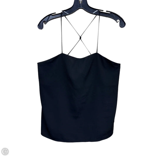 Top Sleeveless By Clothes Mentor In Black, Size: L