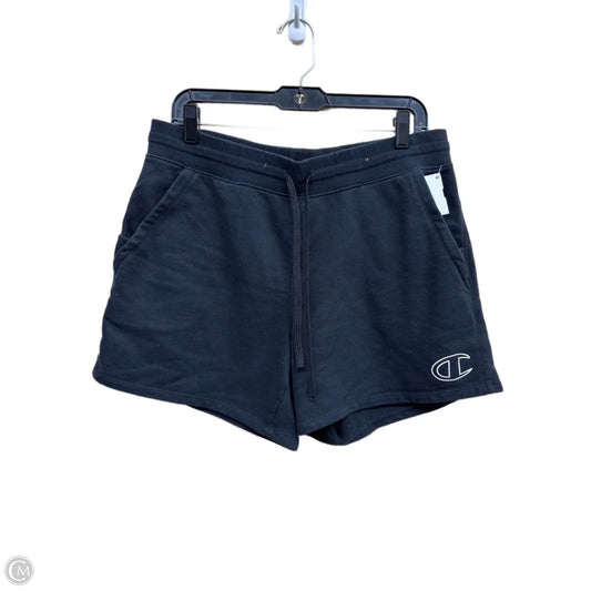 Athletic Shorts By Champion In Black, Size: L