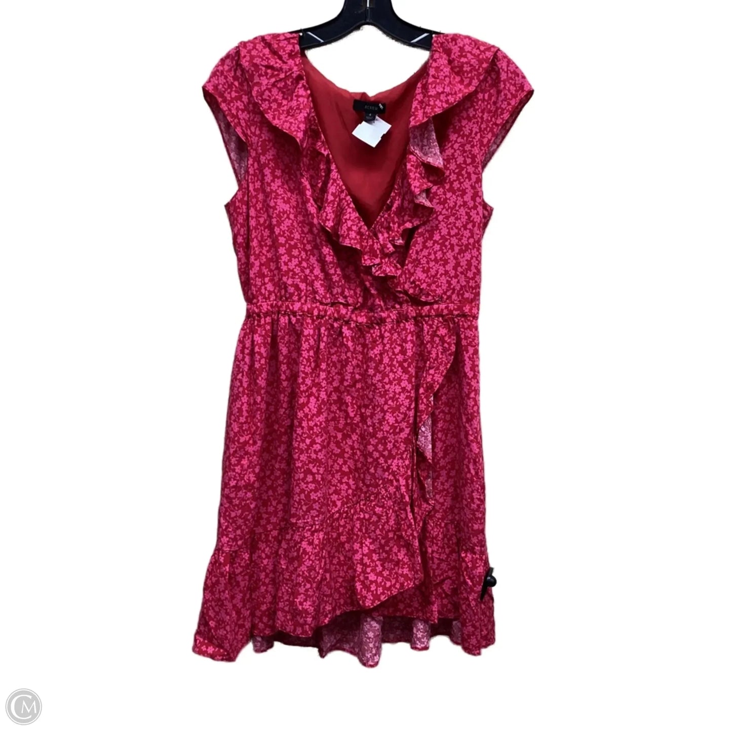 Dress Casual Short By J. Crew In Pink & Red, Size: 4