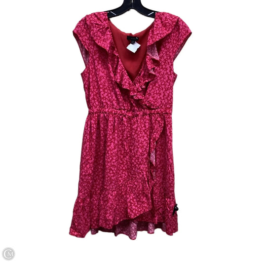 Dress Casual Short By J. Crew In Pink & Red, Size: 4