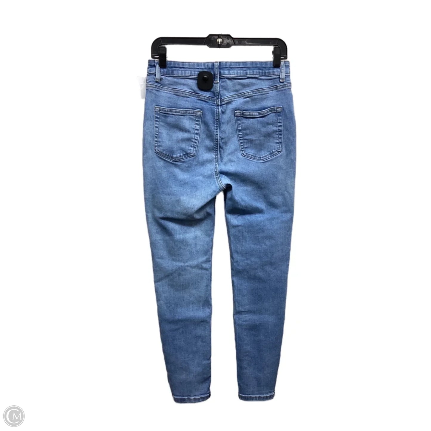 Jeans Skinny By Primark In Blue Denim, Size: 8