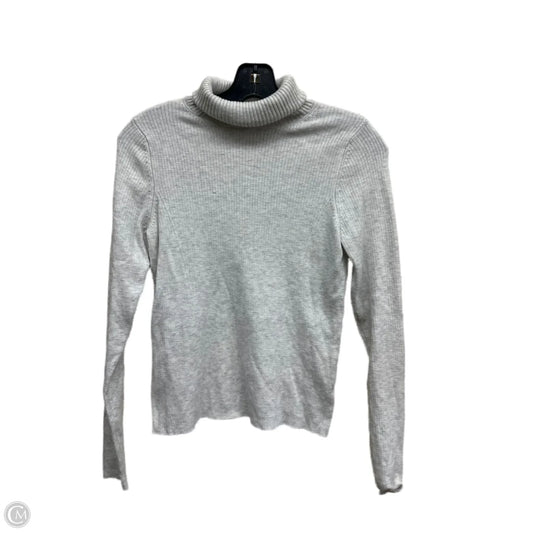 Top Long Sleeve By A New Day In Grey, Size: Xs