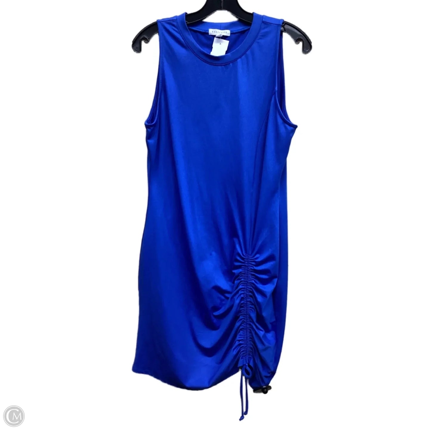 Dress Casual Short By Socialite In Blue, Size: L